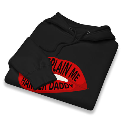 Mansplain Me Harder Daddy Hoodie | Funny Feminist Sarcasm Graphic Pullover Hoodie - Spinsterly Co