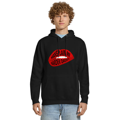 Mansplain Me Harder Daddy Hoodie | Funny Feminist Sarcasm Graphic Pullover Hoodie - Spinsterly Co