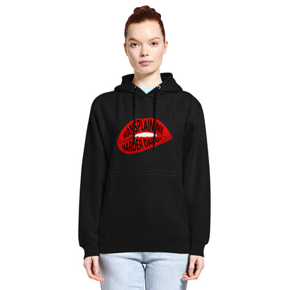 Mansplain Me Harder Daddy Hoodie | Funny Feminist Sarcasm Graphic Pullover Hoodie - Spinsterly Co