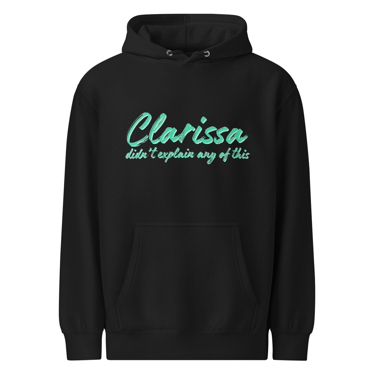 Clarissa Didn't Explain Any of This Pullover Hoodie | 90s Nostalgia Graphic Hoodie - Spinsterly Co