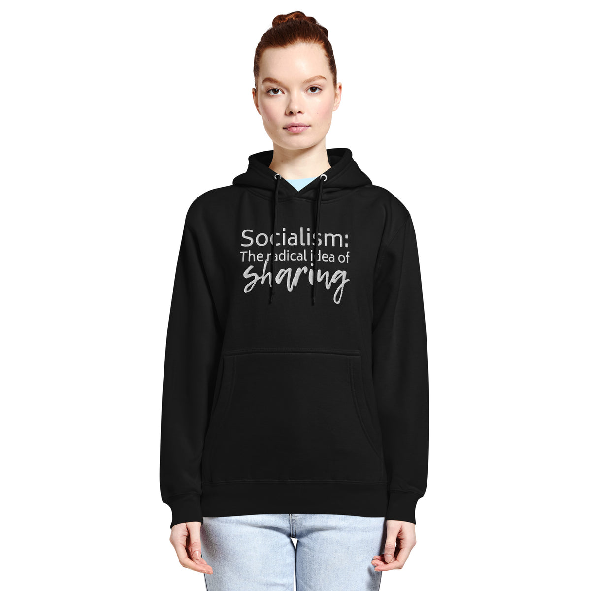 Socialism: The Radical Idea of Sharing Hoodie | Funny Political Unisex Sweatshirt - Spinsterly Co