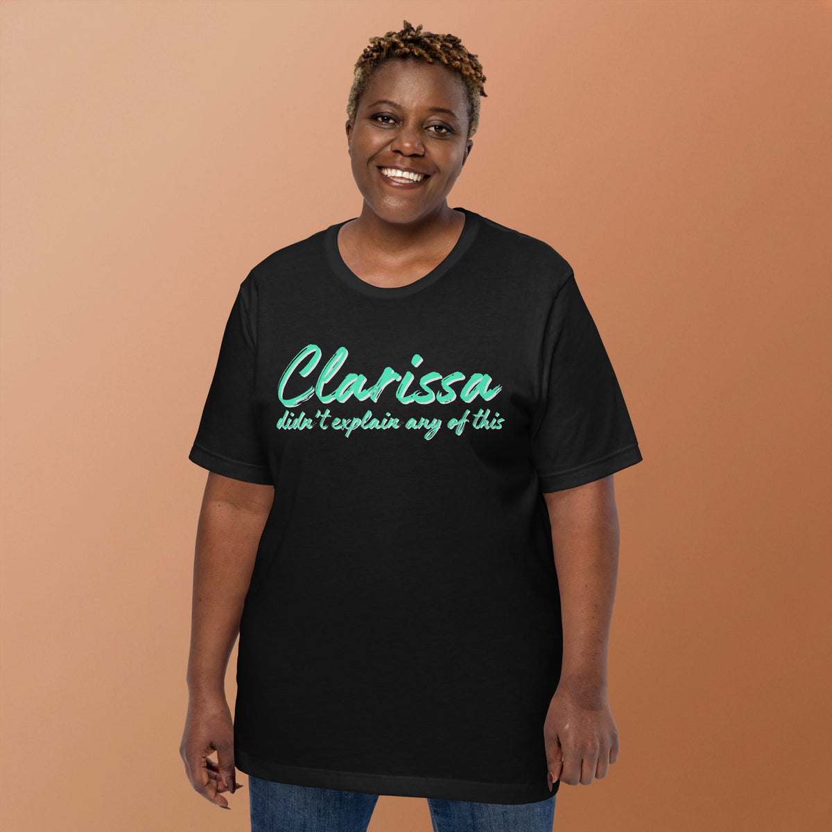 Clarissa Didn't Explain Any of This T-Shirt | 90s Nostalgia Graphic Tee - Spinsterly Co