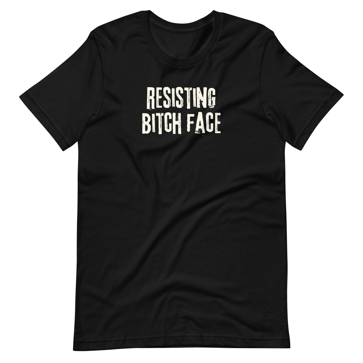 Resisting Bitch Face T-Shirt | Feminist Grunge Graphic Tee - Spinsterly Co