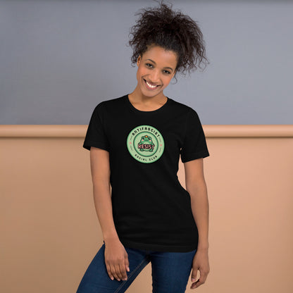 Antifascist Social Club Kawaii Frog Resist T-Shirt | Political Activist Tee - Spinsterly Co