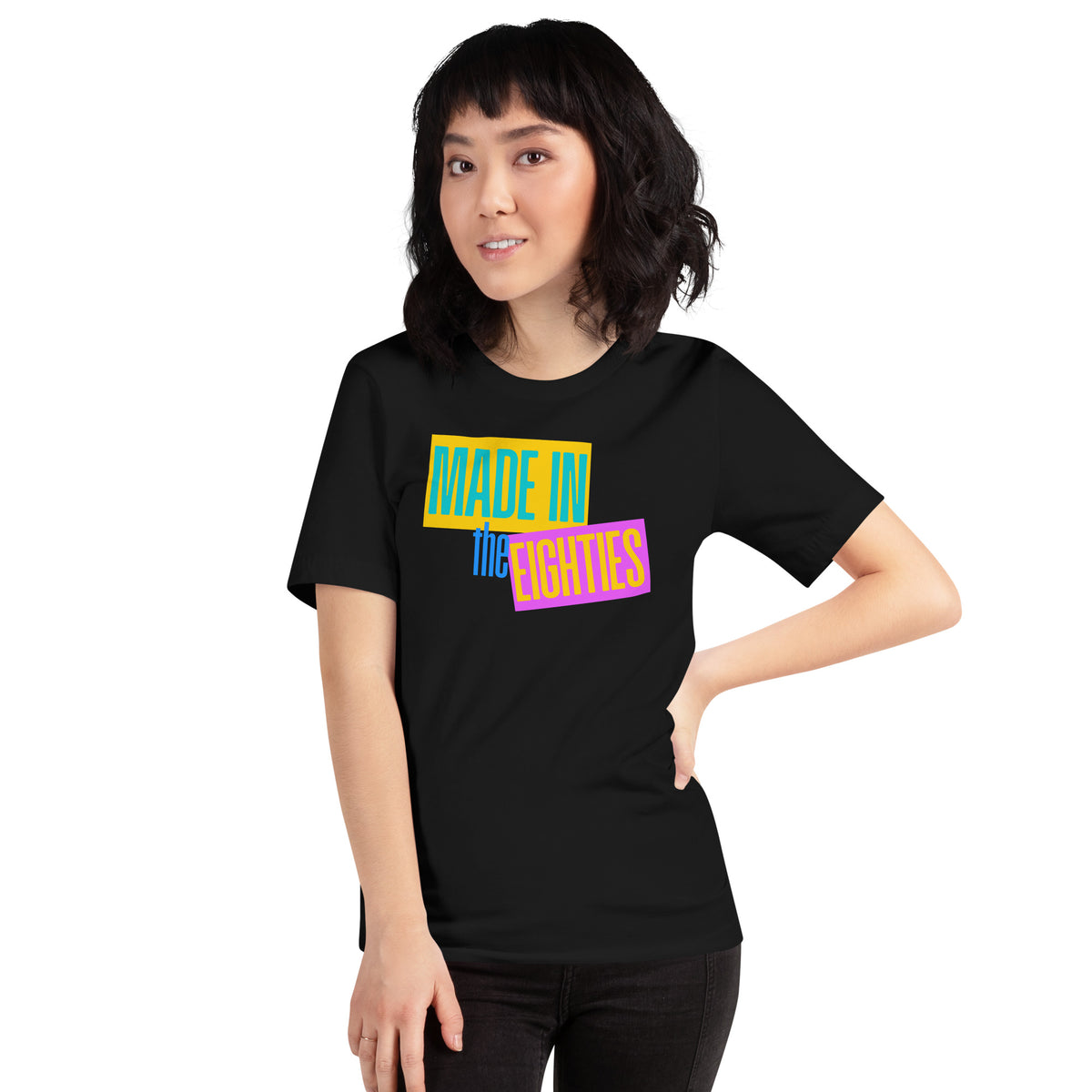 Made in the Eighties T-Shirt | Retro 80s Nostalgia Graphic Tee - Spinsterly Co