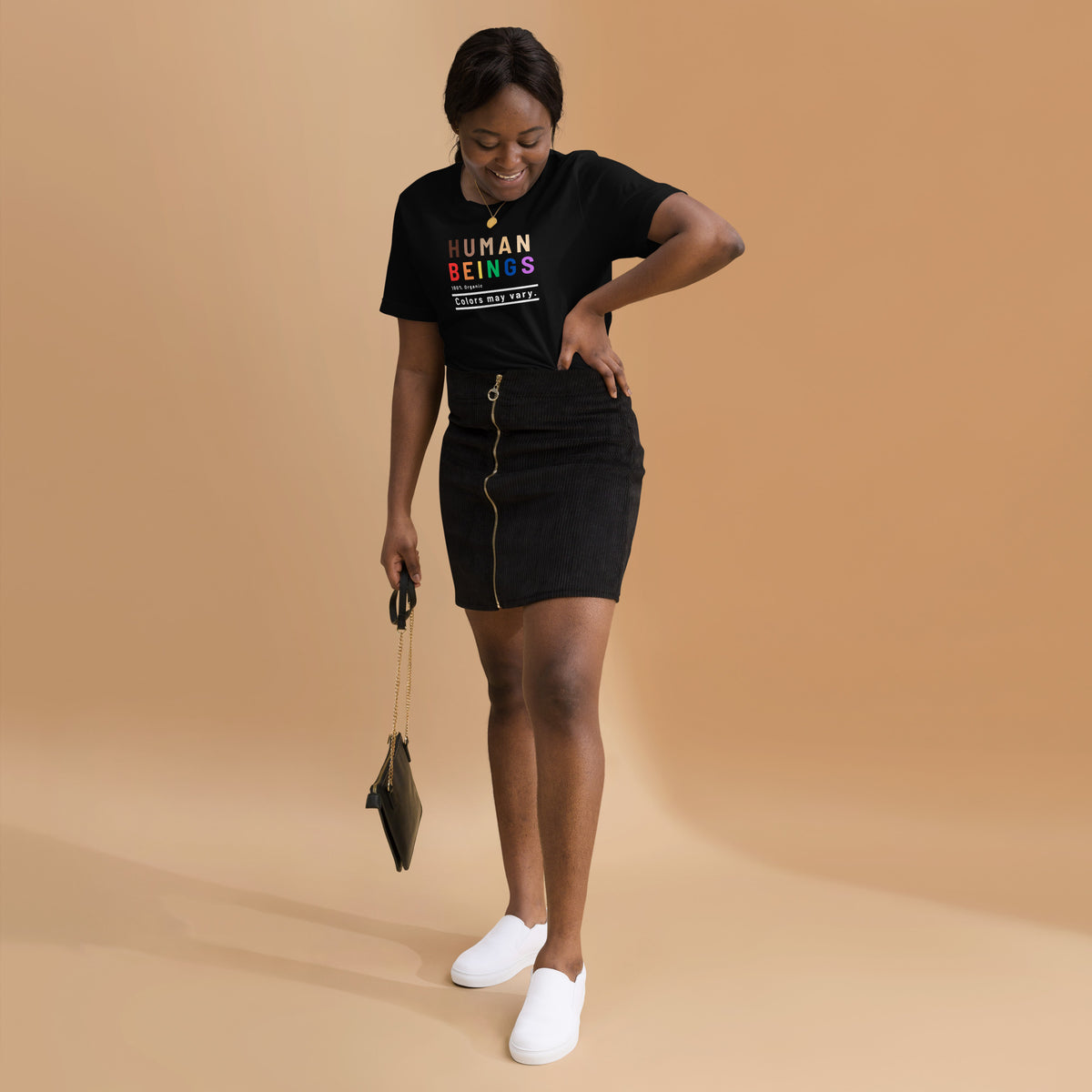 Human Beings Colors May Vary T-Shirt | Inclusive Pride Graphic Tee - Spinsterly Co