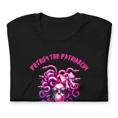 Petrify the Patriarchy T-Shirt | Feminist Medusa Graphic Tee - Spinsterly Co