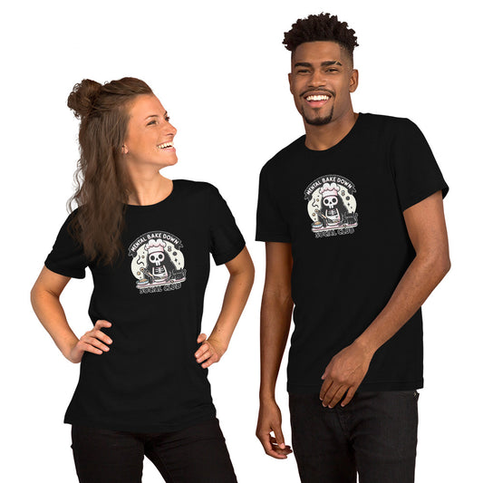 Mental Bake Down Baker T-Shirt | Funny Dark Humor Baking Tee - Spinsterly Co