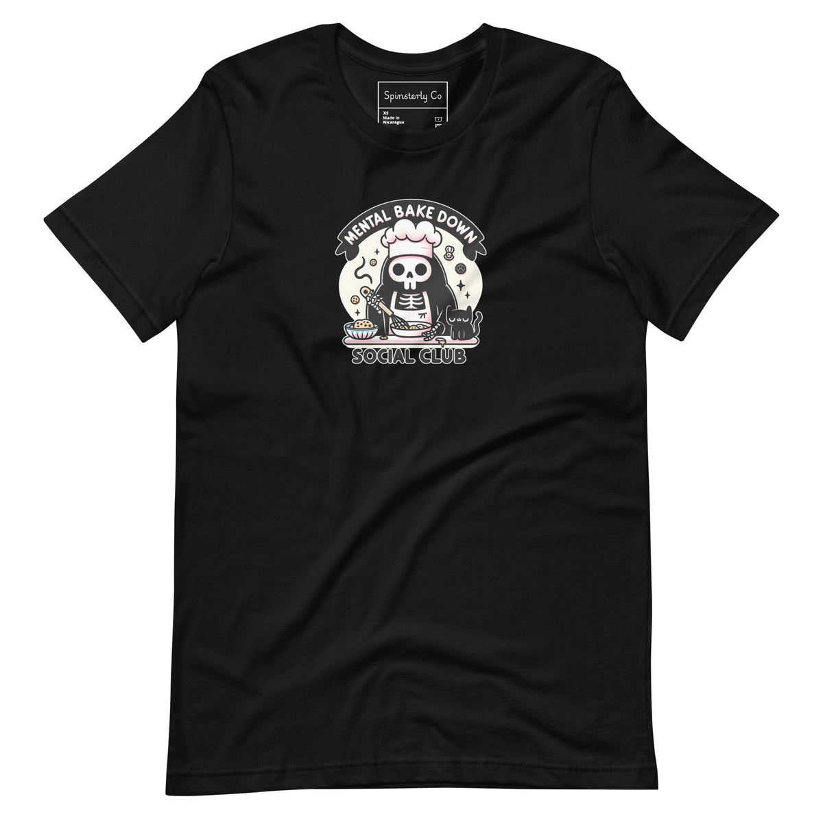 Mental Bake Down Baker T-Shirt | Funny Dark Humor Baking Tee - Spinsterly Co