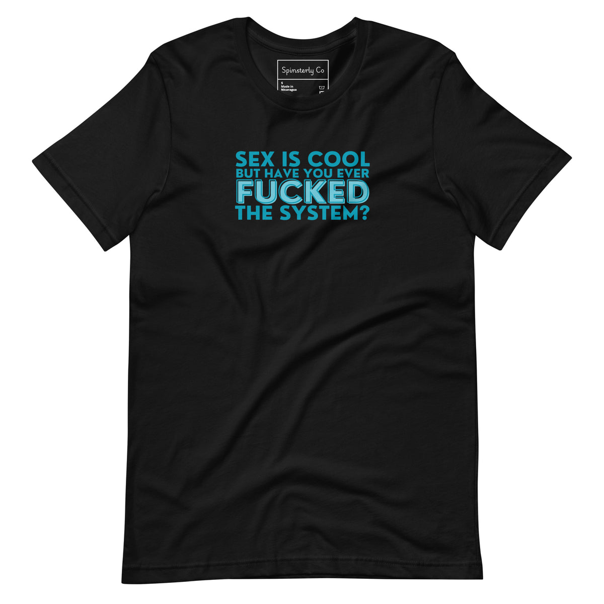 Have You Ever F*cked the System Retro Graphic T-Shirt | Funny Sarcastic Tee - Spinsterly Co