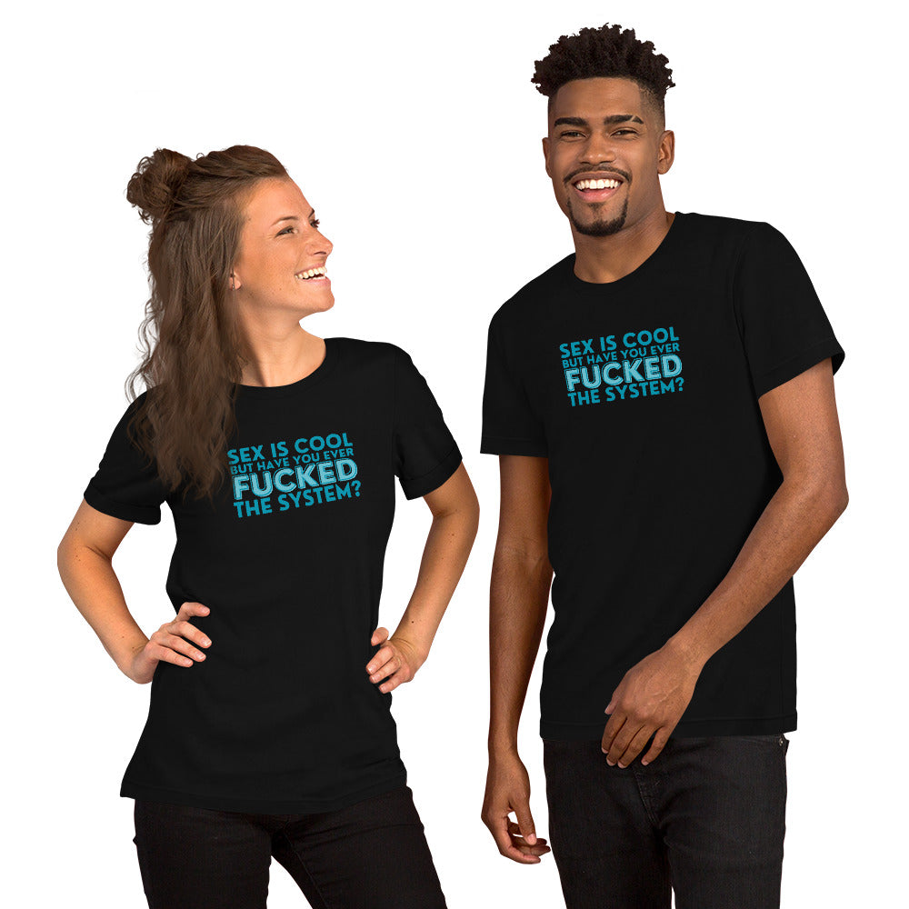 Have You Ever F*cked the System Retro Graphic T-Shirt | Funny Sarcastic Tee - Spinsterly Co