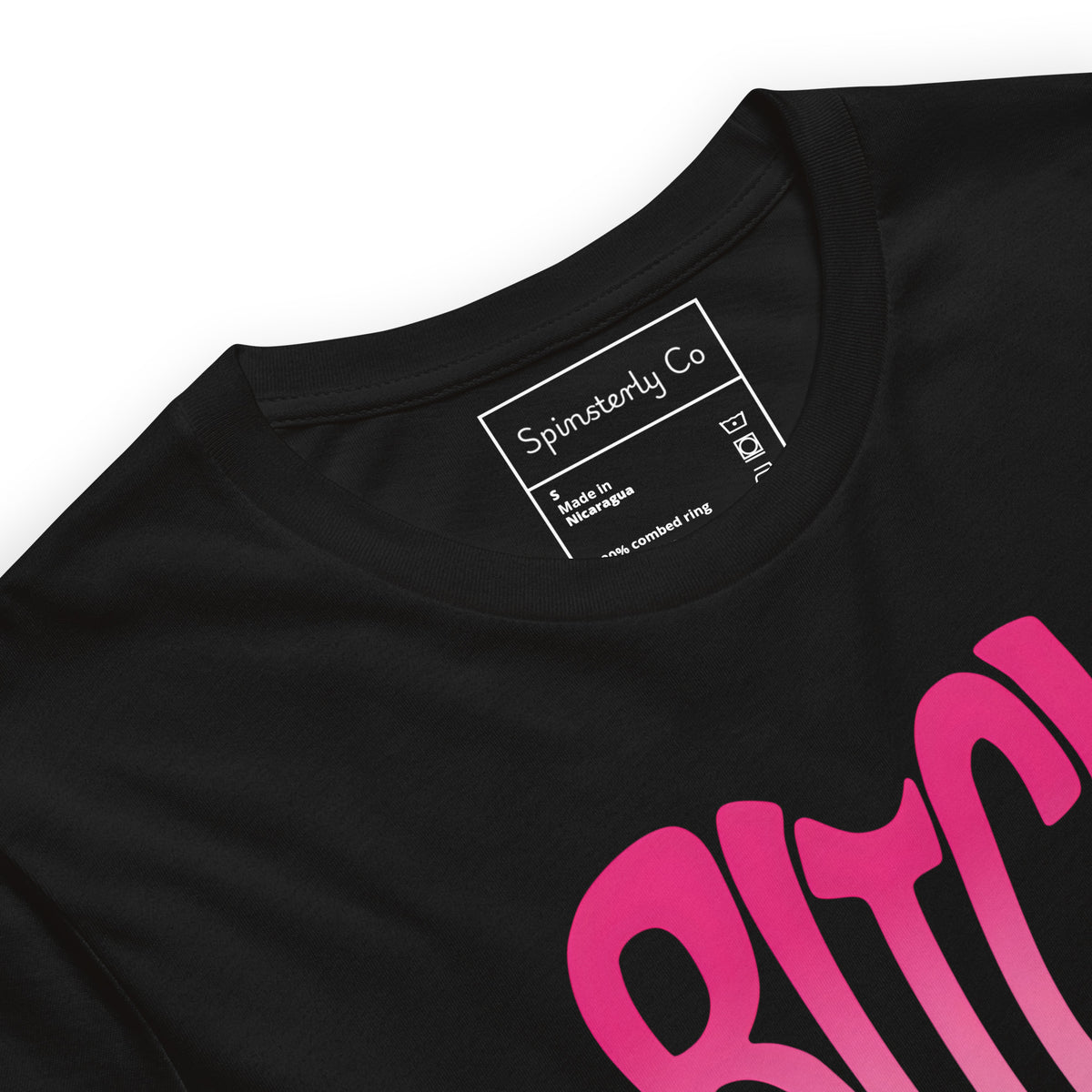 Bitch Heart Retro Bubble Graphic T-Shirt | Funny Feminist Sassy Tee - Spinsterly Co