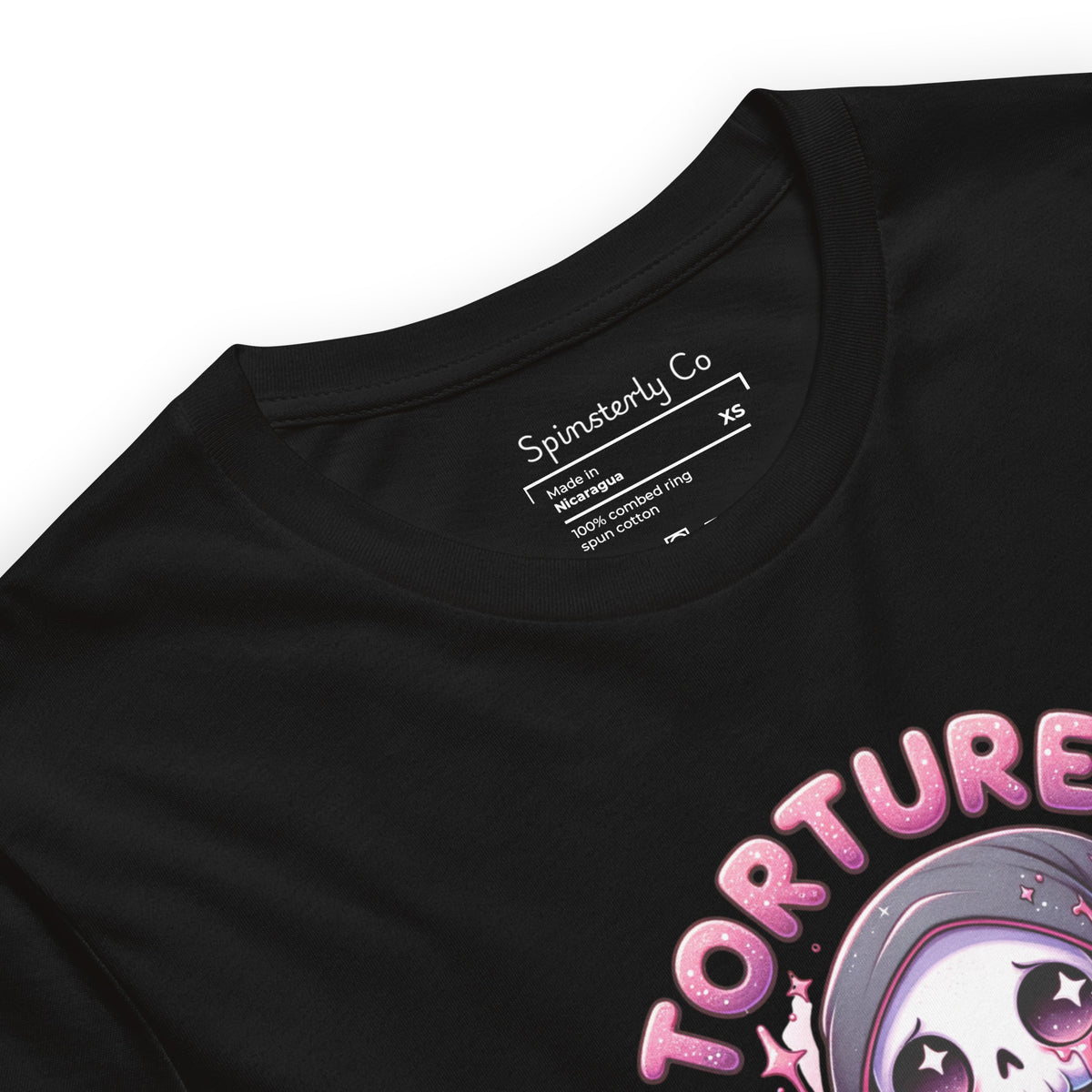 Tortured Poet Kawaii Grim Goth Unisex T-Shirt | Dark Academia Gift - Spinsterly Co