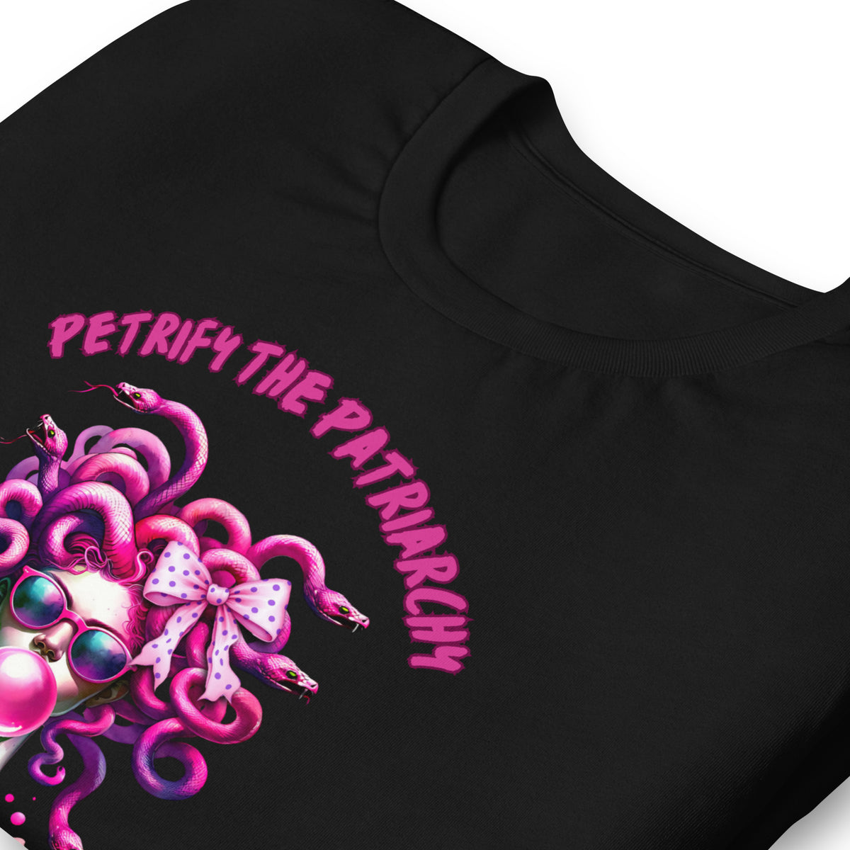 Petrify the Patriarchy T-Shirt | Feminist Medusa Graphic Tee - Spinsterly Co