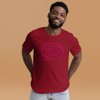 My Mom Said She Can Take Us to the Revolution T-Shirt | Funny Activist Graphic Tee - Spinsterly Co