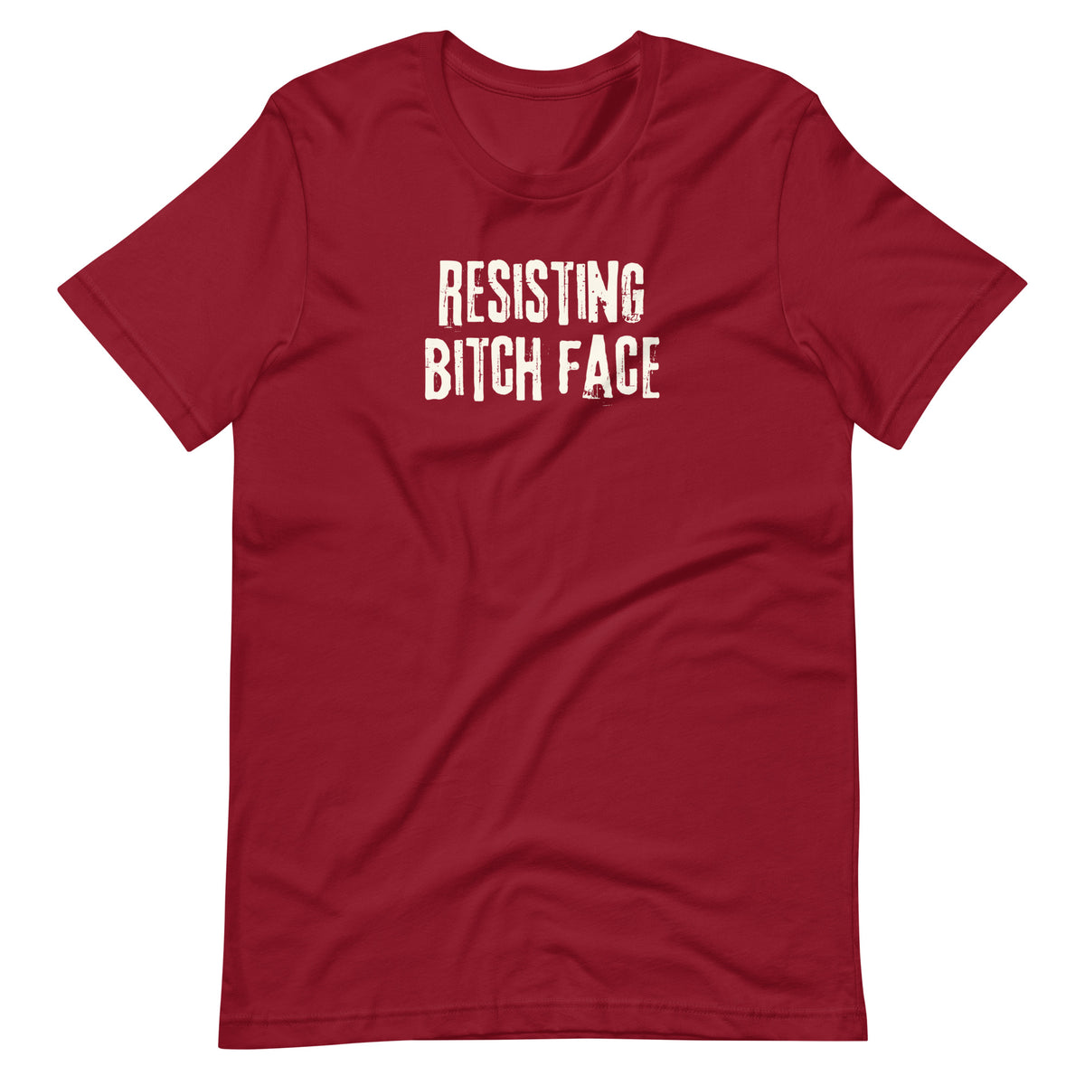 Resisting Bitch Face T-Shirt | Feminist Grunge Graphic Tee - Spinsterly Co