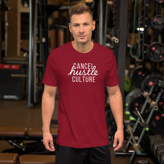 Cancel Hustle Culture Anti-Grind T-Shirt | Funny Work Burnout Tee - Spinsterly Co