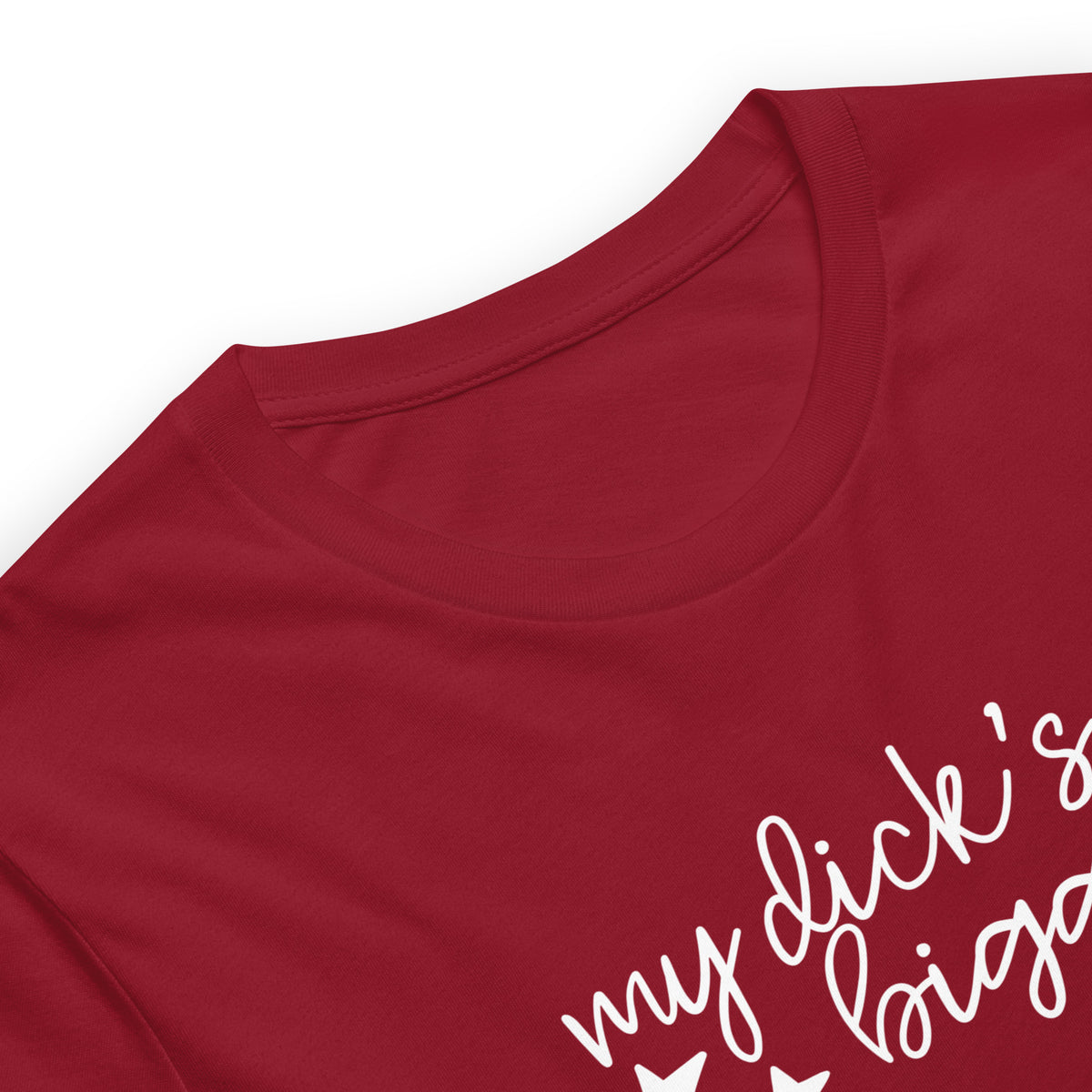 My Dick's Bigger T-Shirt — Bold Feminist Statement Graphic Tee - Spinsterly Co