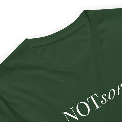 NOT sorry Mixed Typography T-Shirt | Feminist Statement Tee - Spinsterly Co
