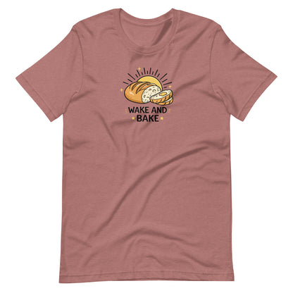 Wake and Bake Sourdough Tee | Funny Bread Lover Graphic T-Shirt - Spinsterly Co