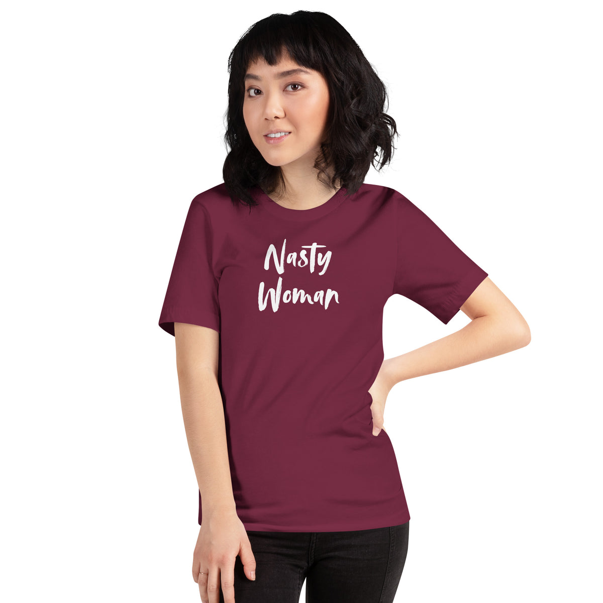 Nasty Woman T-Shirt | Feminist Statement Graphic Tee - Spinsterly Co