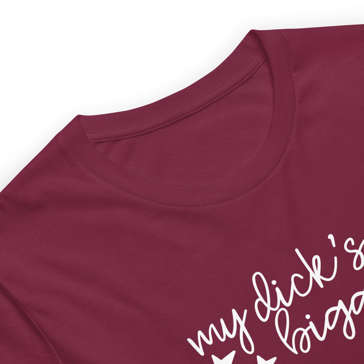 My Dick's Bigger T-Shirt — Bold Feminist Statement Graphic Tee - Spinsterly Co