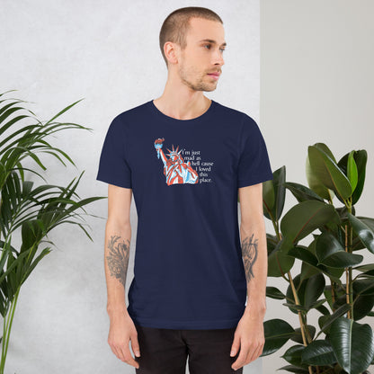 Mad as Hell Statue of Liberty T-Shirt | Patriotic Protest Graphic Tee - Spinsterly Co