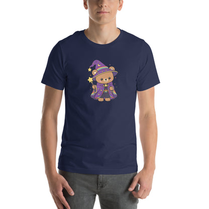 Wizard Bear Pride T-Shirt | Kawaii LGBTQ Rainbow Wizard Graphic Tee - Spinsterly Co