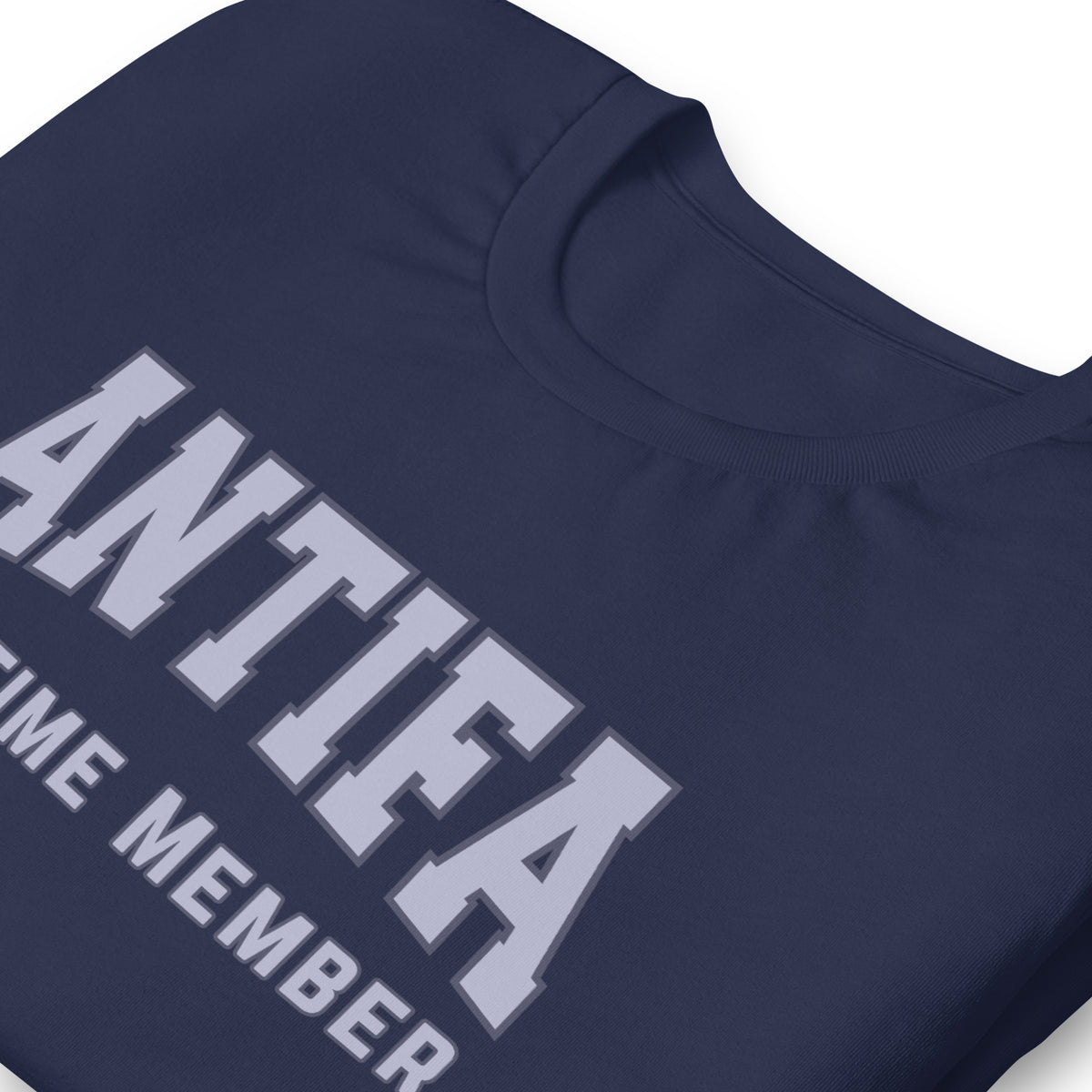 Antifa Lifetime Member T-Shirt | Anti-Fascist Collegiate Graphic Tee - Spinsterly Co