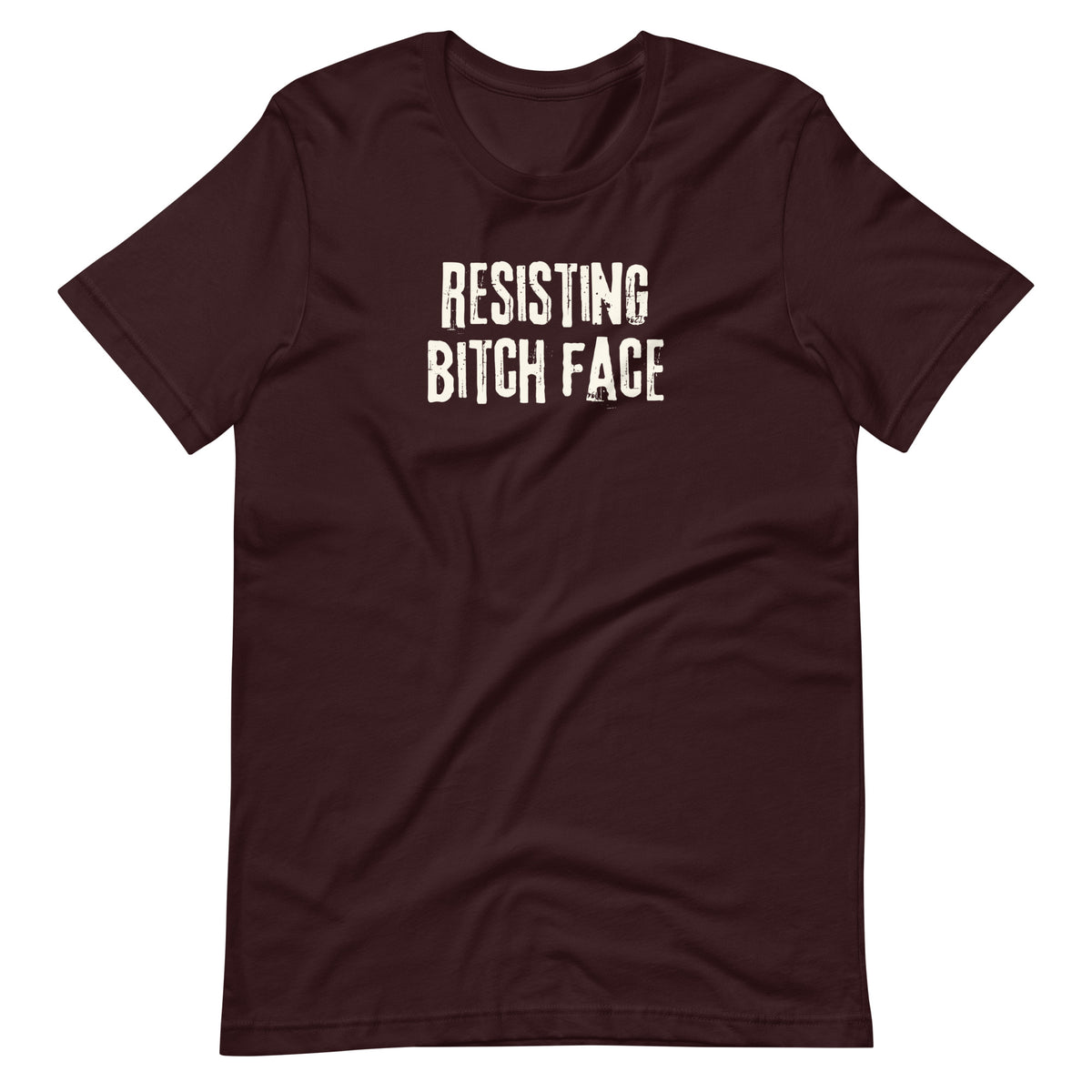 Resisting Bitch Face T-Shirt | Feminist Grunge Graphic Tee - Spinsterly Co