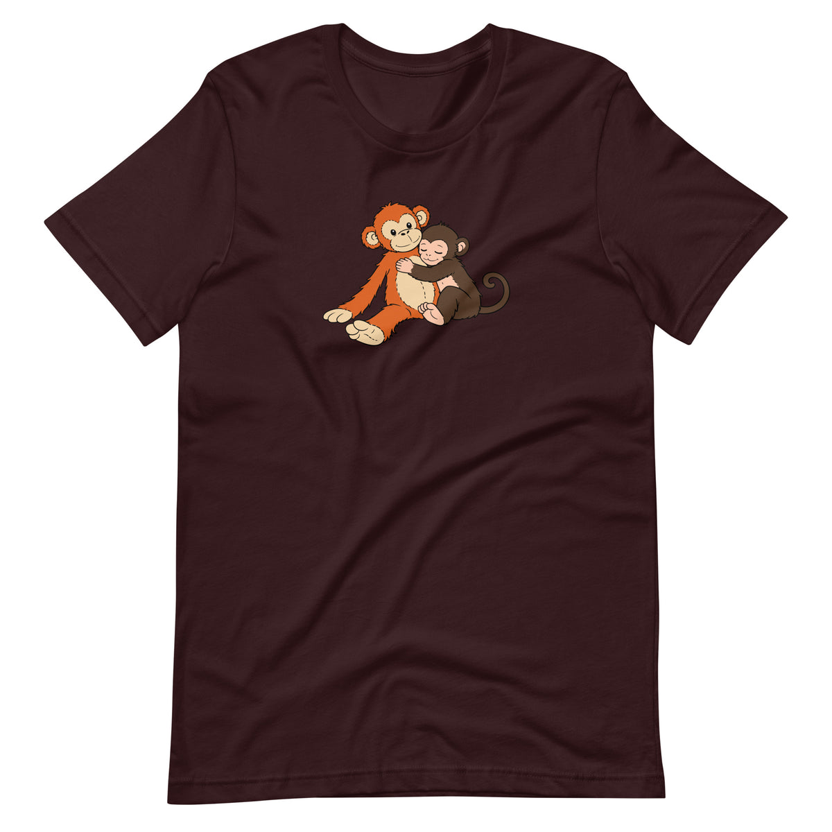Punch the Monkey and His Stuffy T-Shirt | Cute Monkey Graphic Tee - Spinsterly Co