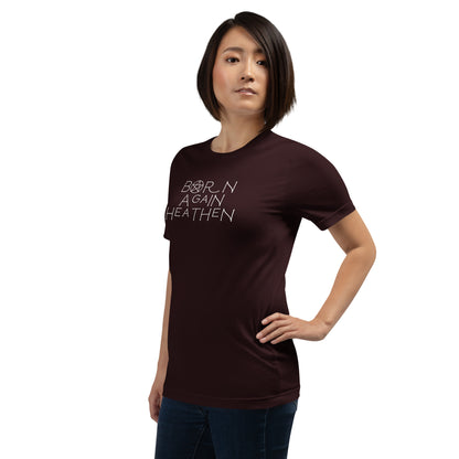 Born Again Heathen T-Shirt | Funny Witchy Pagan Occult Graphic Tee - Spinsterly Co
