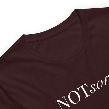 NOT sorry Mixed Typography T-Shirt | Feminist Statement Tee - Spinsterly Co