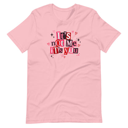 It's Not Me It's You Graphic T-Shirt | Funny Breakup Tee for Women - Spinsterly Co