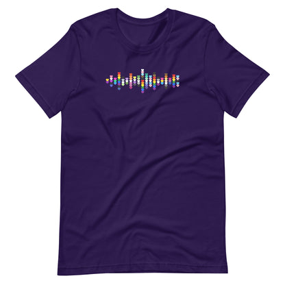 Pride Hearts Unisex T-Shirt | LGBTQIA+ Graphic Tee - Spinsterly Co