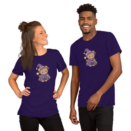 Wizard Bear Pride T-Shirt | Kawaii LGBTQ Rainbow Wizard Graphic Tee - Spinsterly Co
