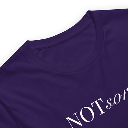NOT sorry Mixed Typography T-Shirt | Feminist Statement Tee - Spinsterly Co