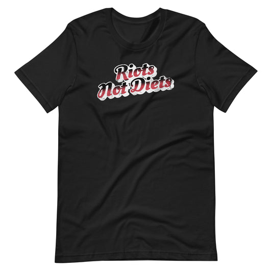 Riots Not Diets T-Shirt | Feminist Body Liberation Graphic Tee - Spinsterly Co