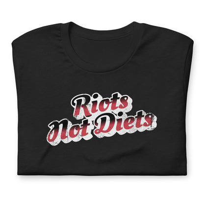 Riots Not Diets T-Shirt | Feminist Body Liberation Graphic Tee - Spinsterly Co