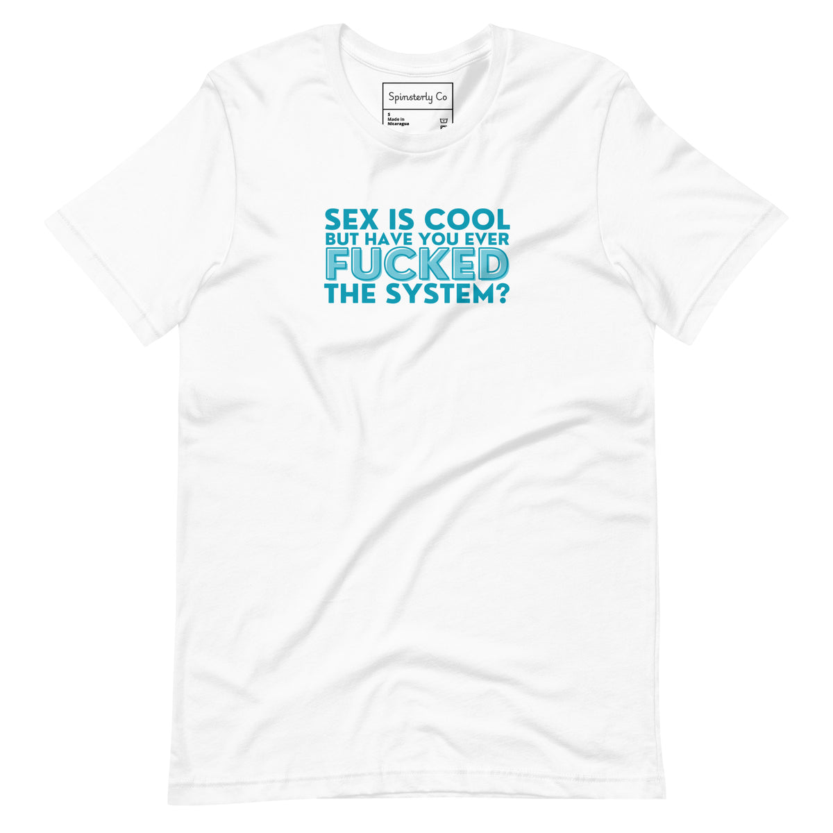 Have You Ever F*cked the System Retro Graphic T-Shirt | Funny Sarcastic Tee - Spinsterly Co