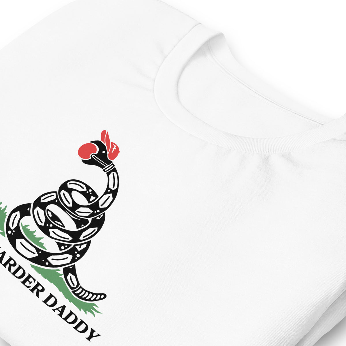 Tread Harder Daddy T-Shirt | Gadsden Flag Parody Graphic Tee - Spinsterly Co