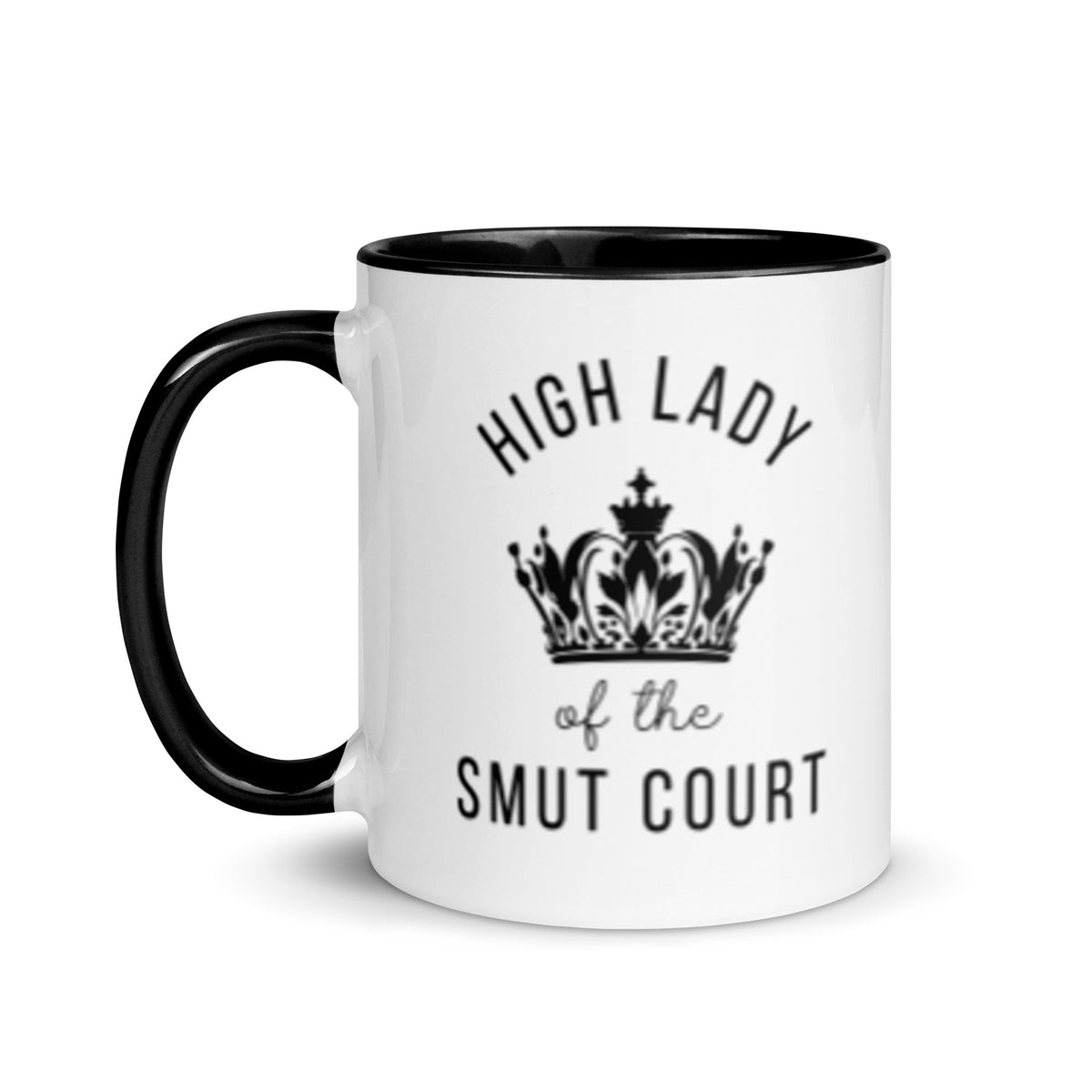 High Lady of the Smut Court Accent Coffee Mug | Funny Romantasy Bookish Gift - Spinsterly Co