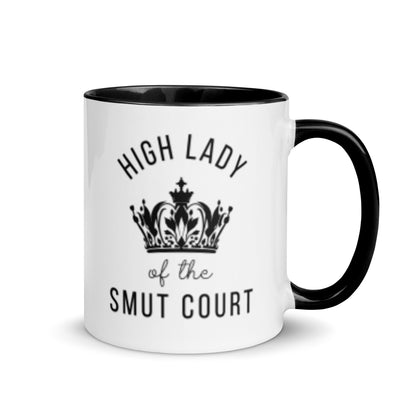 High Lady of the Smut Court Accent Coffee Mug | Funny Romantasy Bookish Gift - Spinsterly Co