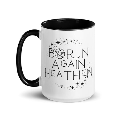 Born Again Heathen Witchy Accent Coffee Mug | Funny Pagan Witch Gift - Spinsterly Co