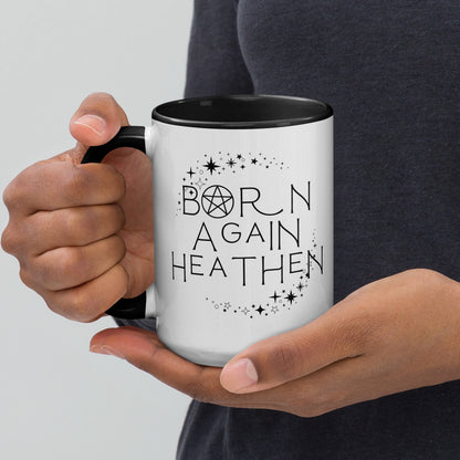 Born Again Heathen Witchy Accent Coffee Mug | Funny Pagan Witch Gift - Spinsterly Co
