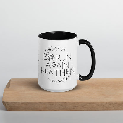 Born Again Heathen Witchy Accent Coffee Mug | Funny Pagan Witch Gift - Spinsterly Co