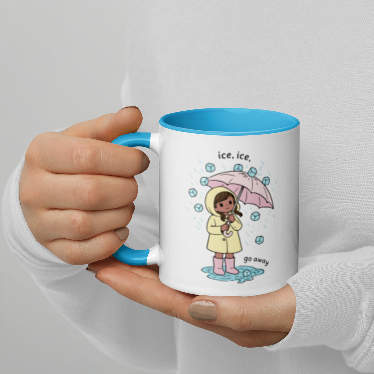 Ice Ice Go Away Mug | Anti-ICE Immigration Justice Mug - Spinsterly Co