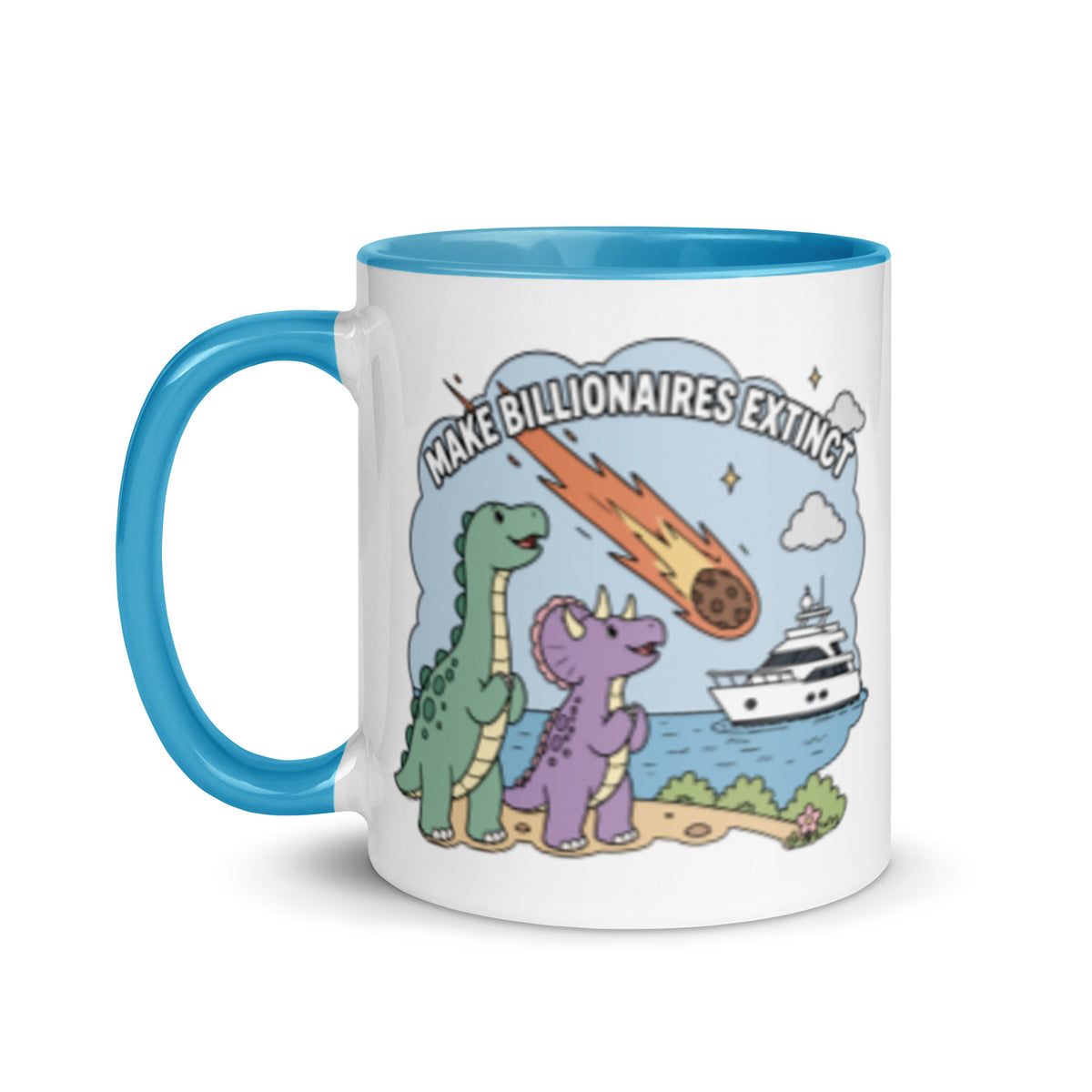 Make Billionaires Extinct Mug | Anti-Billionaire Statement Mug - Spinsterly Co