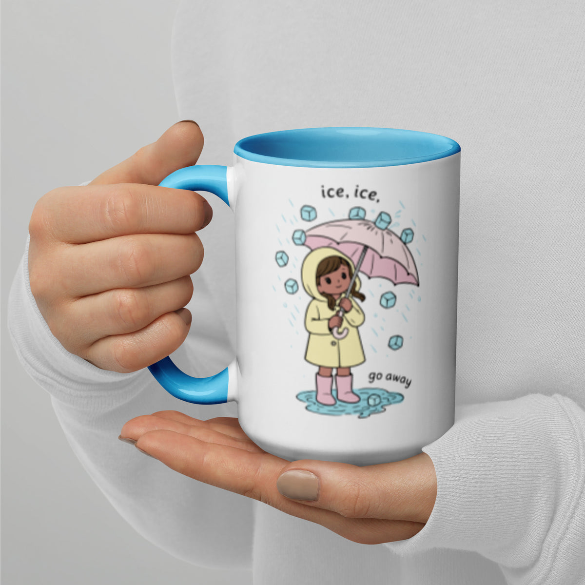 Ice Ice Go Away Mug | Anti-ICE Immigration Justice Mug - Spinsterly Co