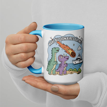 Make Billionaires Extinct Mug | Anti-Billionaire Statement Mug - Spinsterly Co